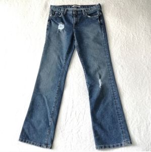 Tommy Hilfiger Bootcut Distressed Jeans Size 10